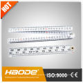 ABS plastic folding ruler with keychain